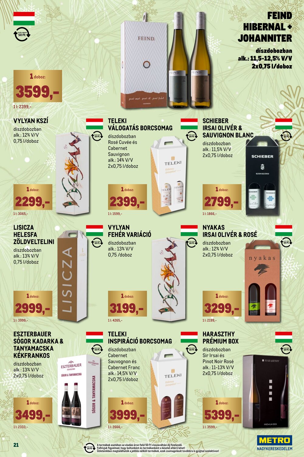 METRO akciós újság 2025.12.01-től - 21. oldal.