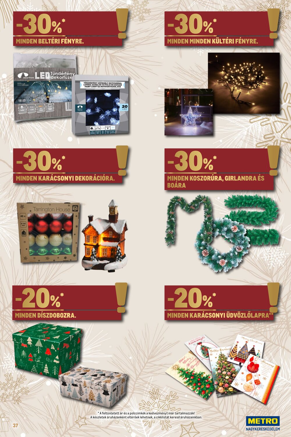 METRO akciós újság 2025.12.01-től - 37. oldal.