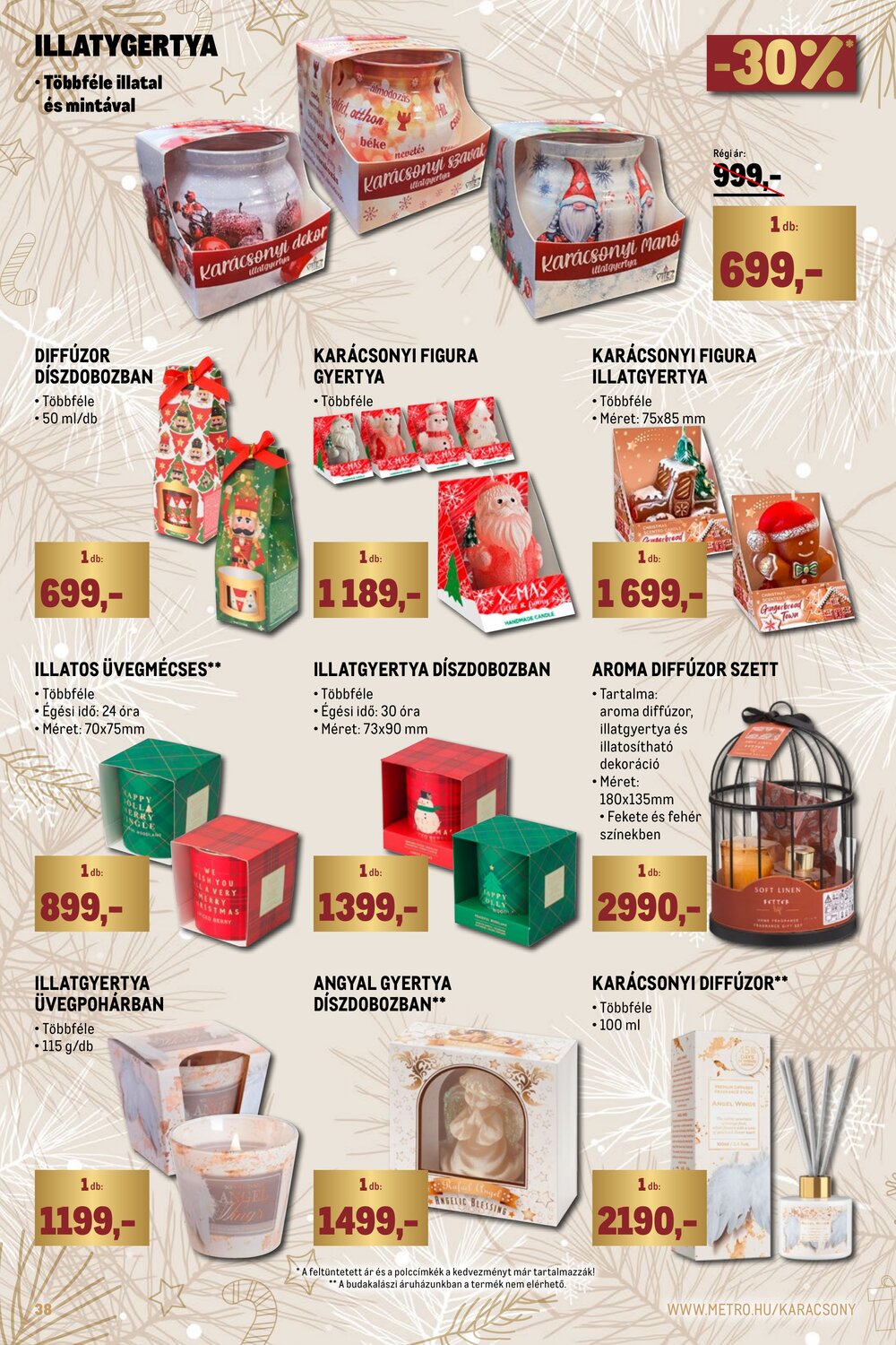 METRO akciós újság 2025.12.01-től - 38. oldal.