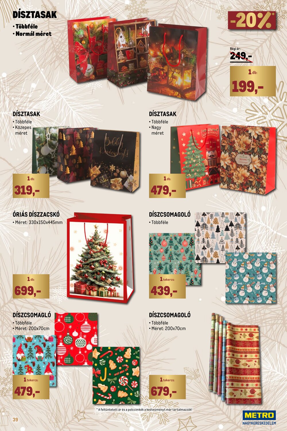 METRO akciós újság 2025.12.01-től - 39. oldal.