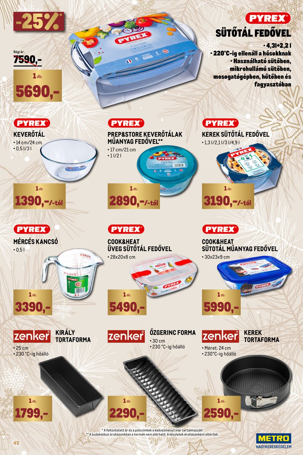 METRO akciós újság 2025.12.01-től - 45. oldal.