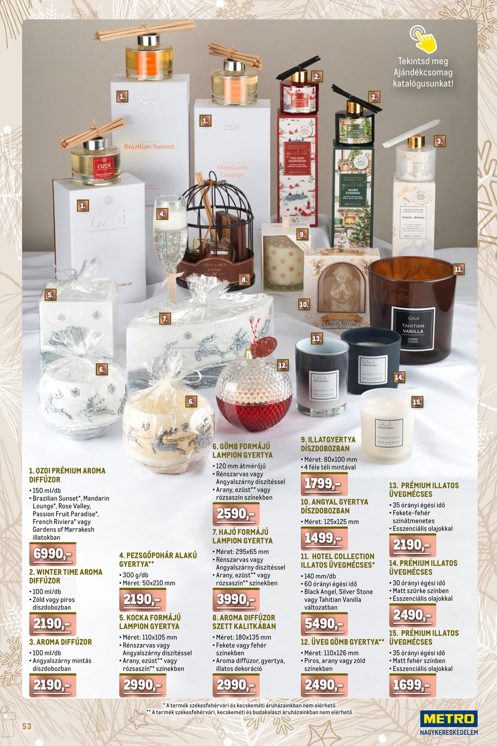 METRO akciós újság 2025.12.01-től - 53. oldal.