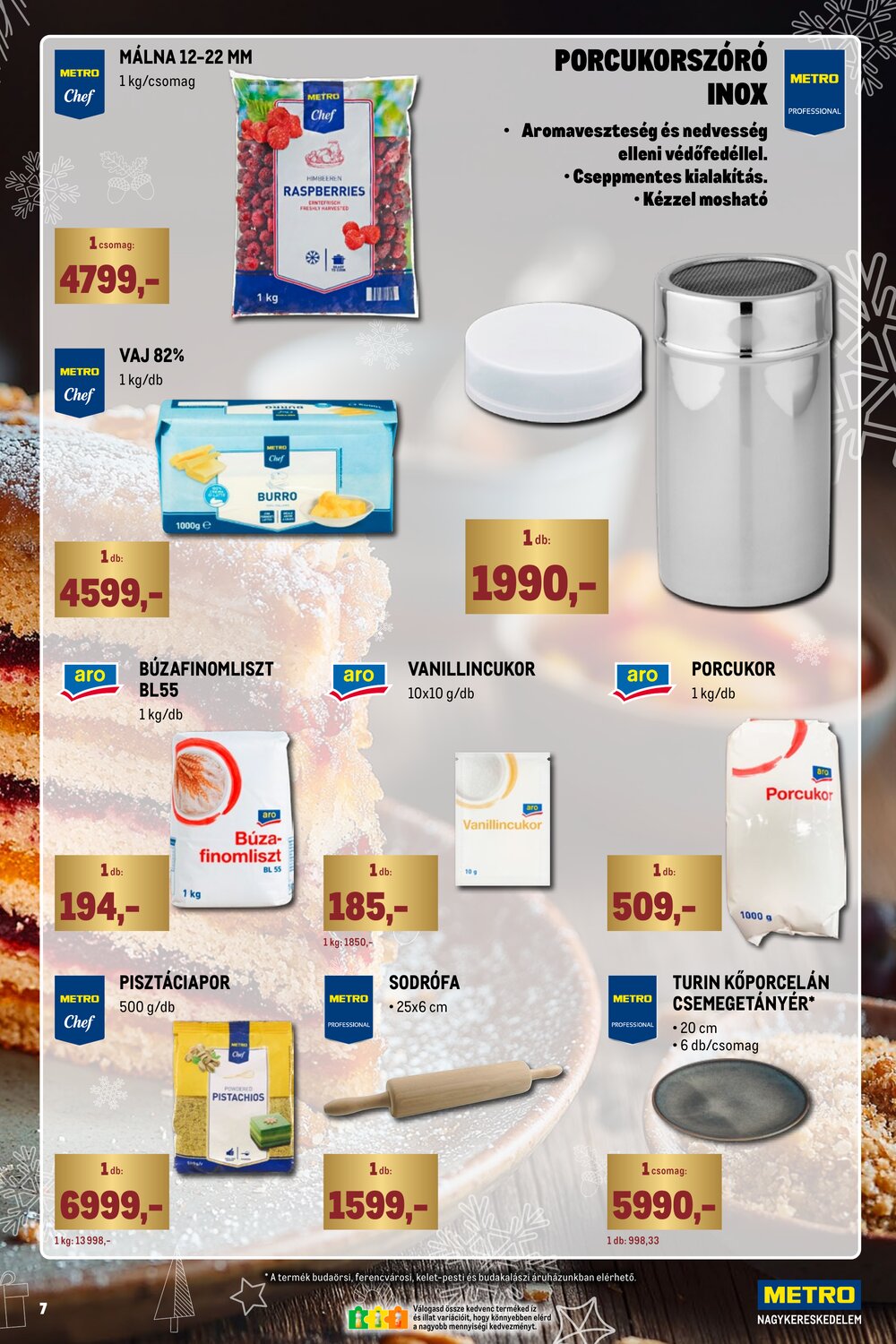 METRO akciós újság 2025.12.01-től - 7. oldal.