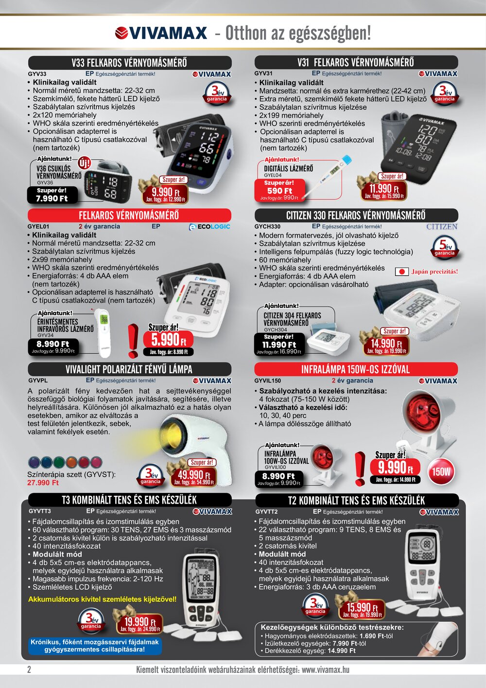 Vivamax akciós újság 2025.12.01-től - 2. oldal.