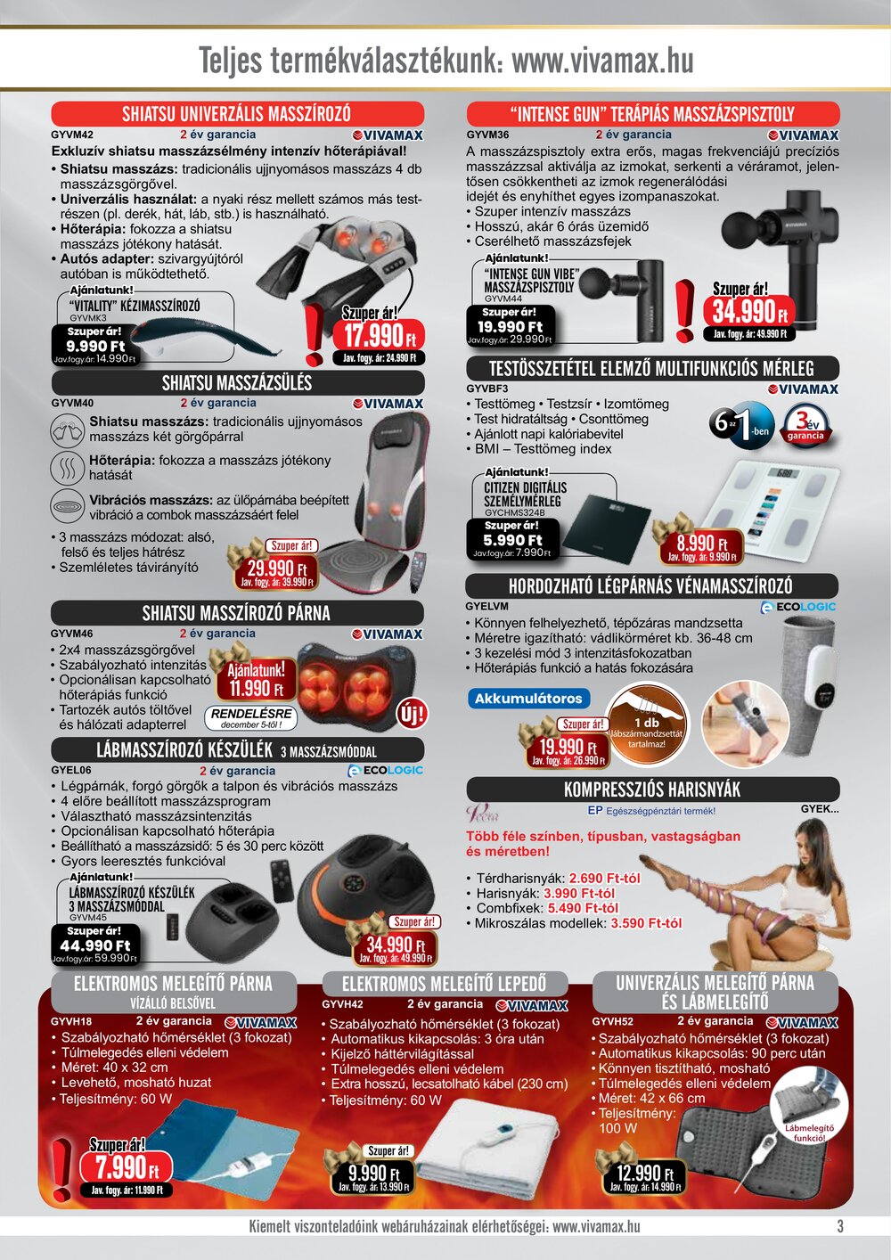 Vivamax akciós újság 2025.12.01-től - 3. oldal.