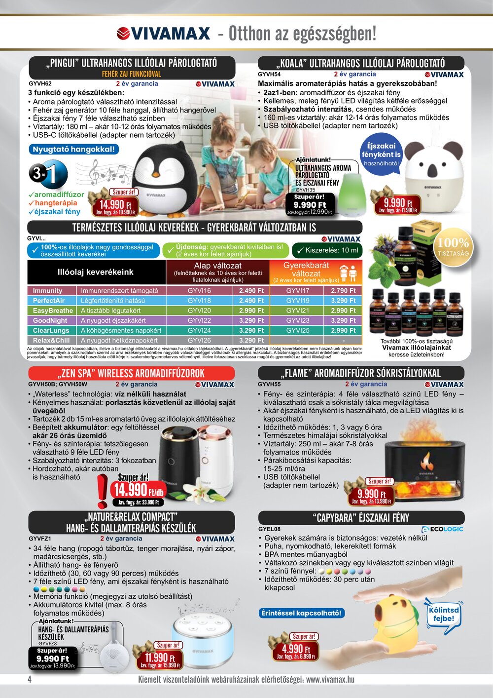Vivamax akciós újság 2025.12.01-től - 4. oldal.