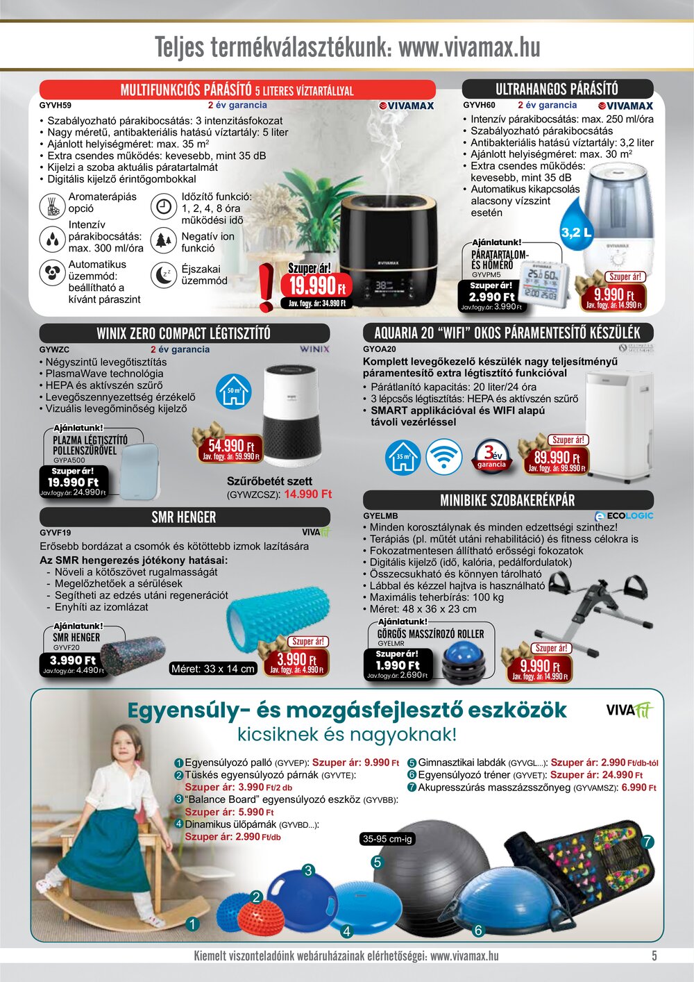 Vivamax akciós újság 2025.12.01-től - 5. oldal.