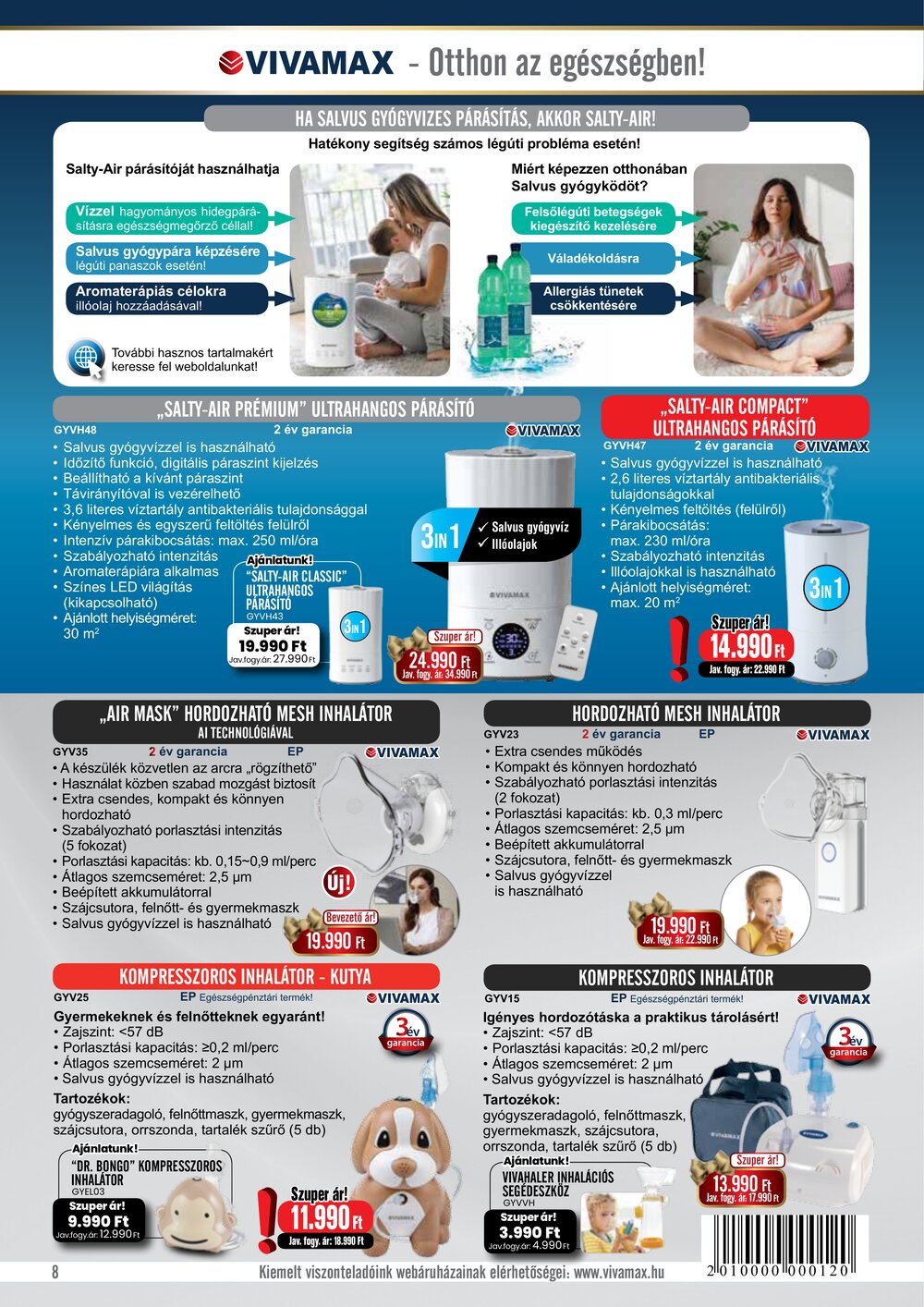 Vivamax akciós újság 2025.12.01-től - 8. oldal.