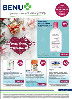 BENU Gyógyszertárak akciós újság 2025.12.01-től