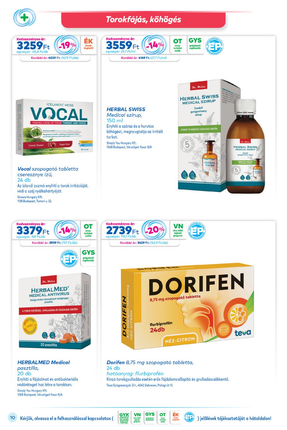 Gyöngy Patikák akciós újság 2025.12.01-től - 10. oldal.