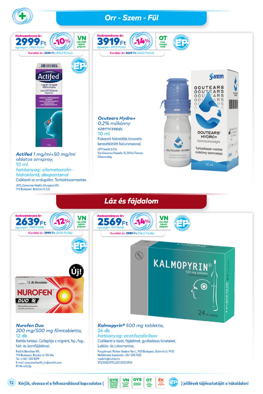 Gyöngy Patikák akciós újság 2025.12.01-től - 12. oldal.