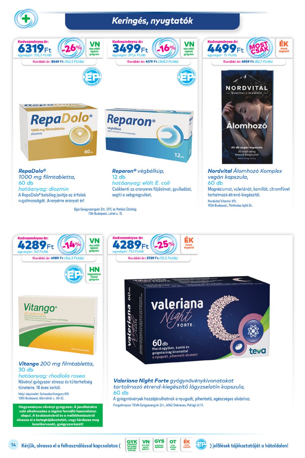 Gyöngy Patikák akciós újság 2025.12.01-től - 14. oldal.