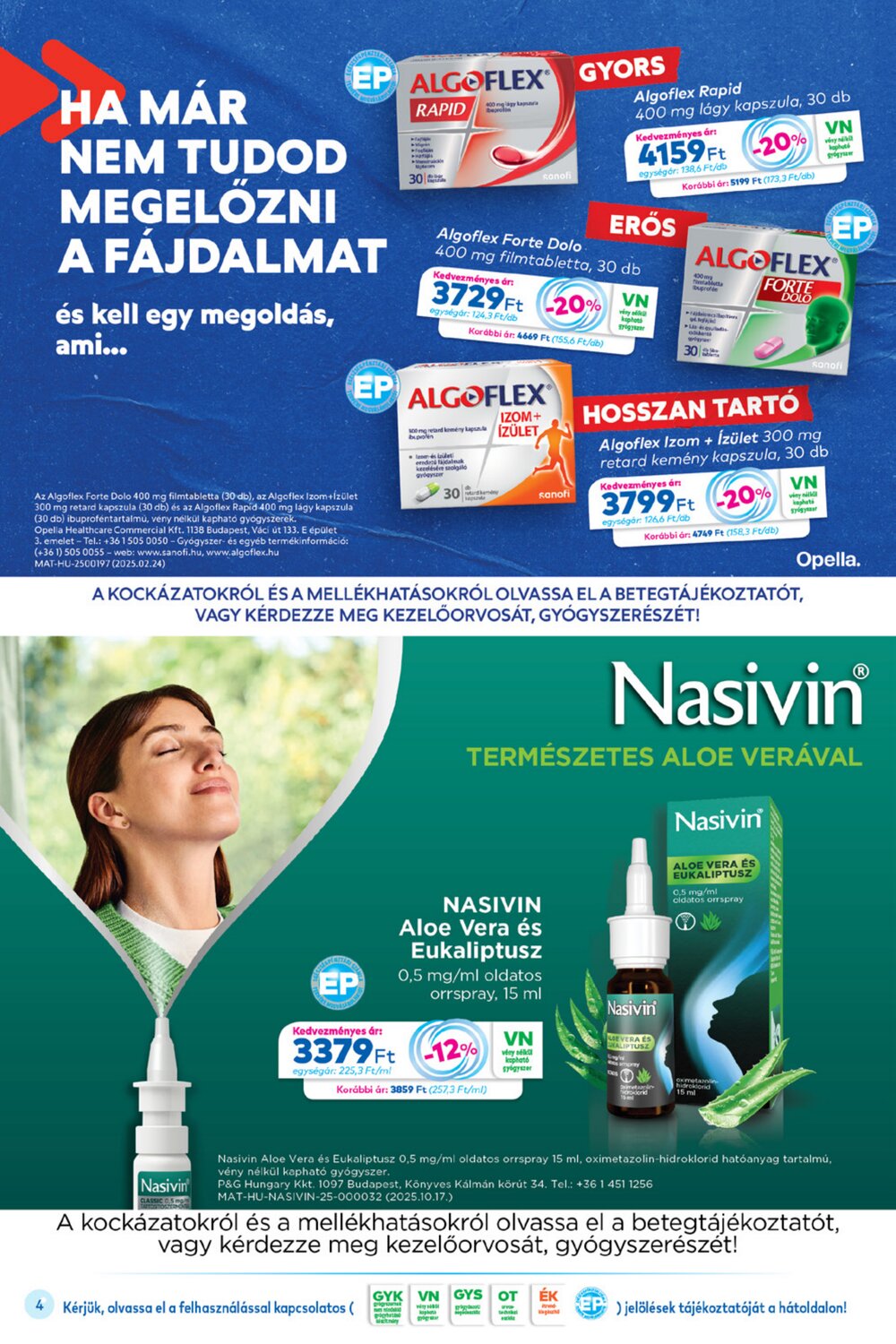 Gyöngy Patikák akciós újság 2025.12.01-től - 4. oldal.
