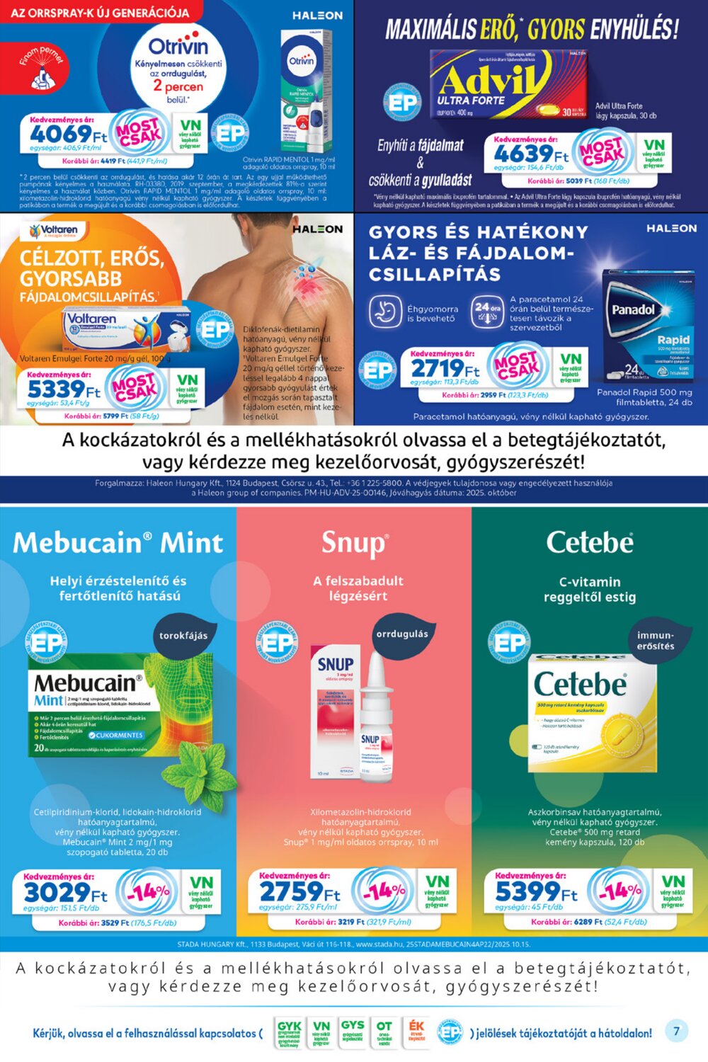 Gyöngy Patikák akciós újság 2025.12.01-től - 7. oldal.