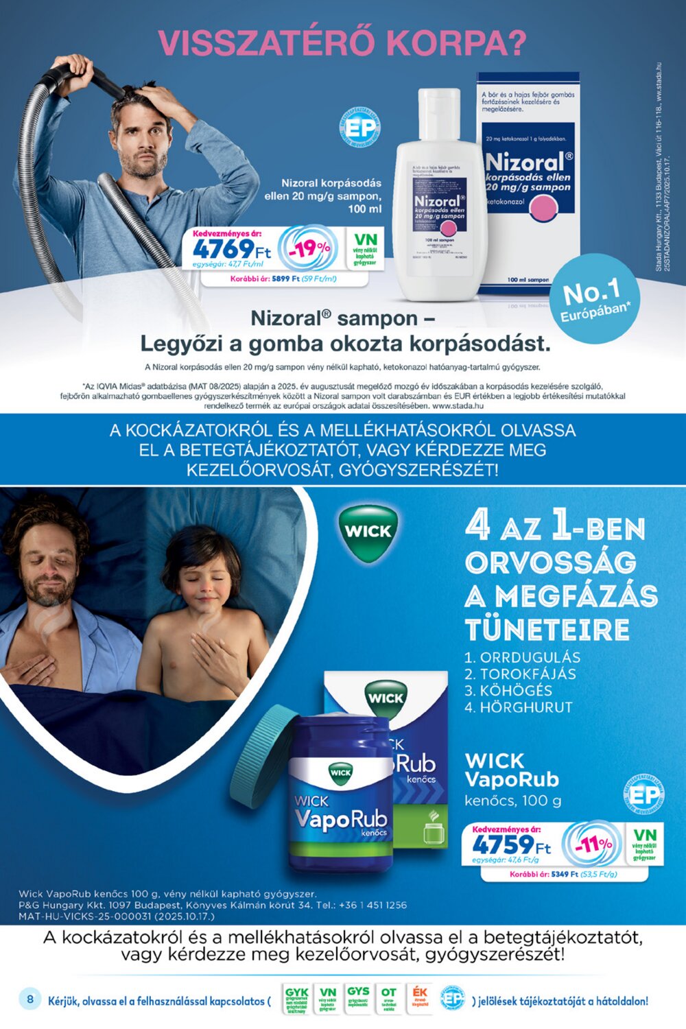 Gyöngy Patikák akciós újság 2025.12.01-től - 8. oldal.