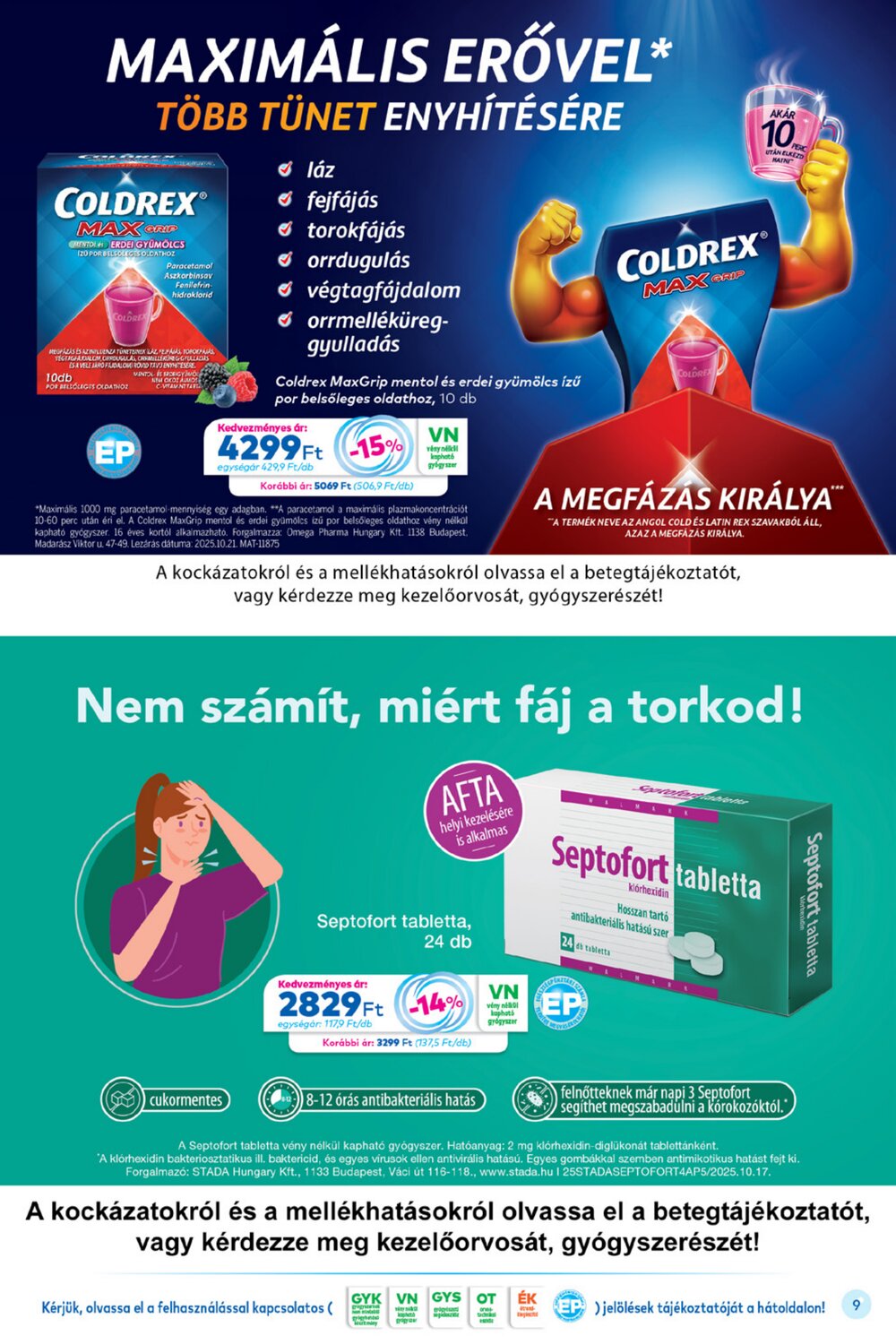Gyöngy Patikák akciós újság 2025.12.01-től - 9. oldal.