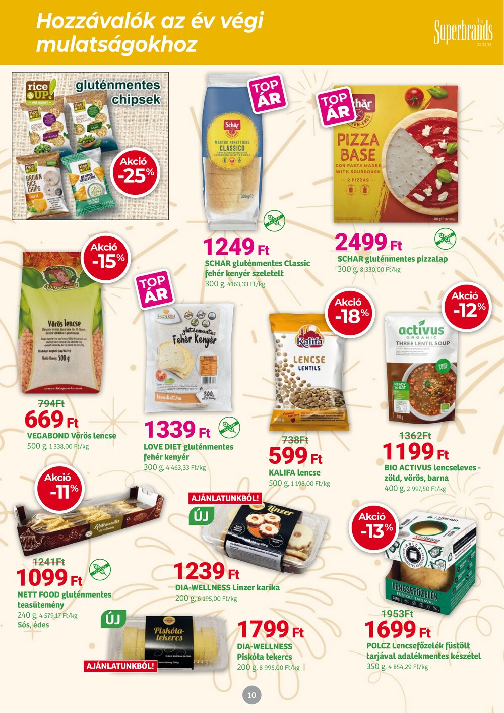 Herbaház akciós újság 2025.12.01-től - 10. oldal.