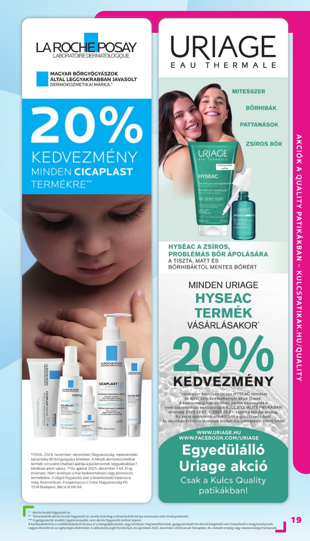 Kulcs Patika akciós újság 2025.12.01-től - 19. oldal.