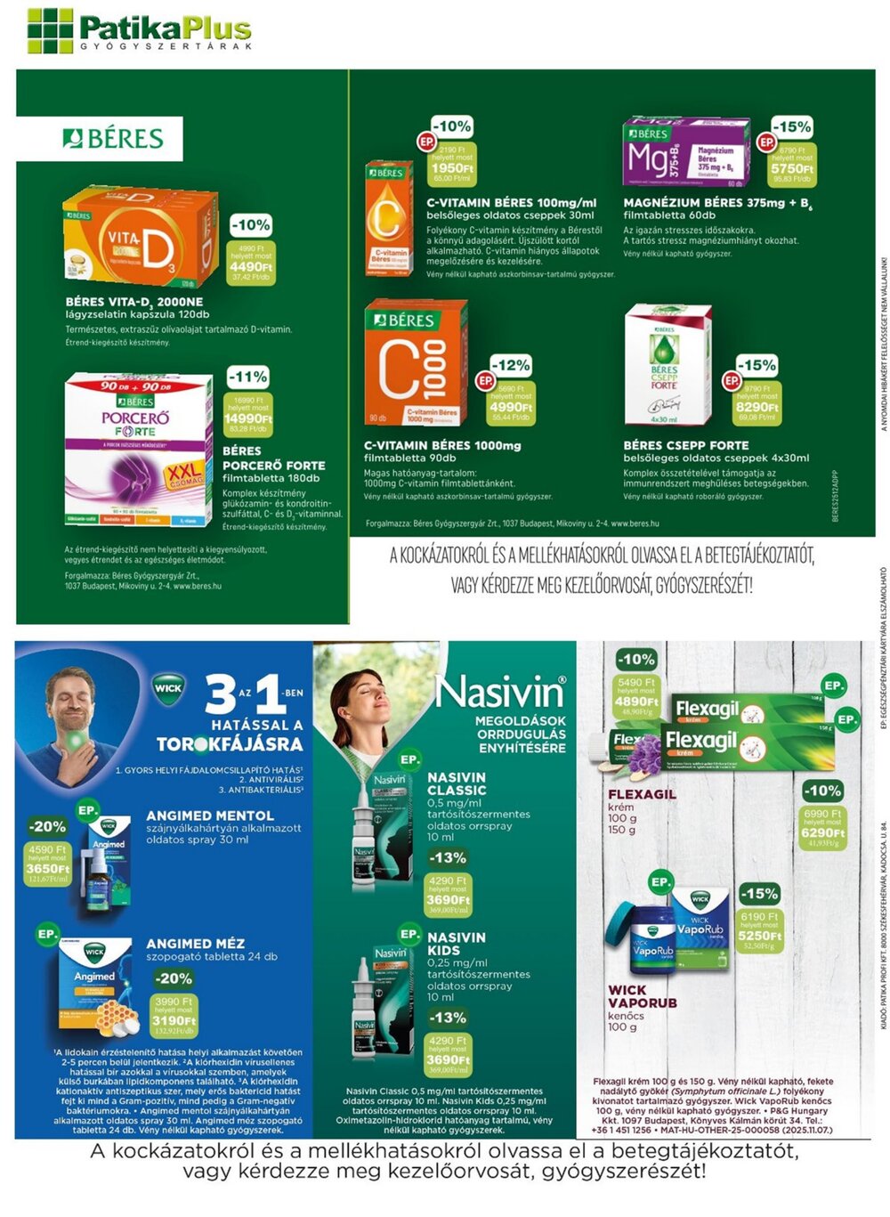 PatikaPlus akciós újság 2025.12.01-től - 6. oldal.