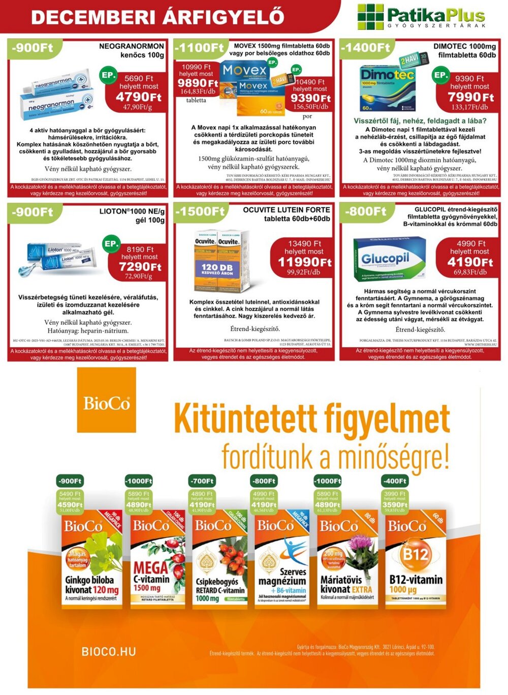 PatikaPlus akciós újság 2025.12.01-től - 7. oldal.