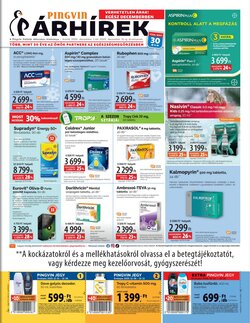 Pingvin Patika akciós újság 2025.12.01-től