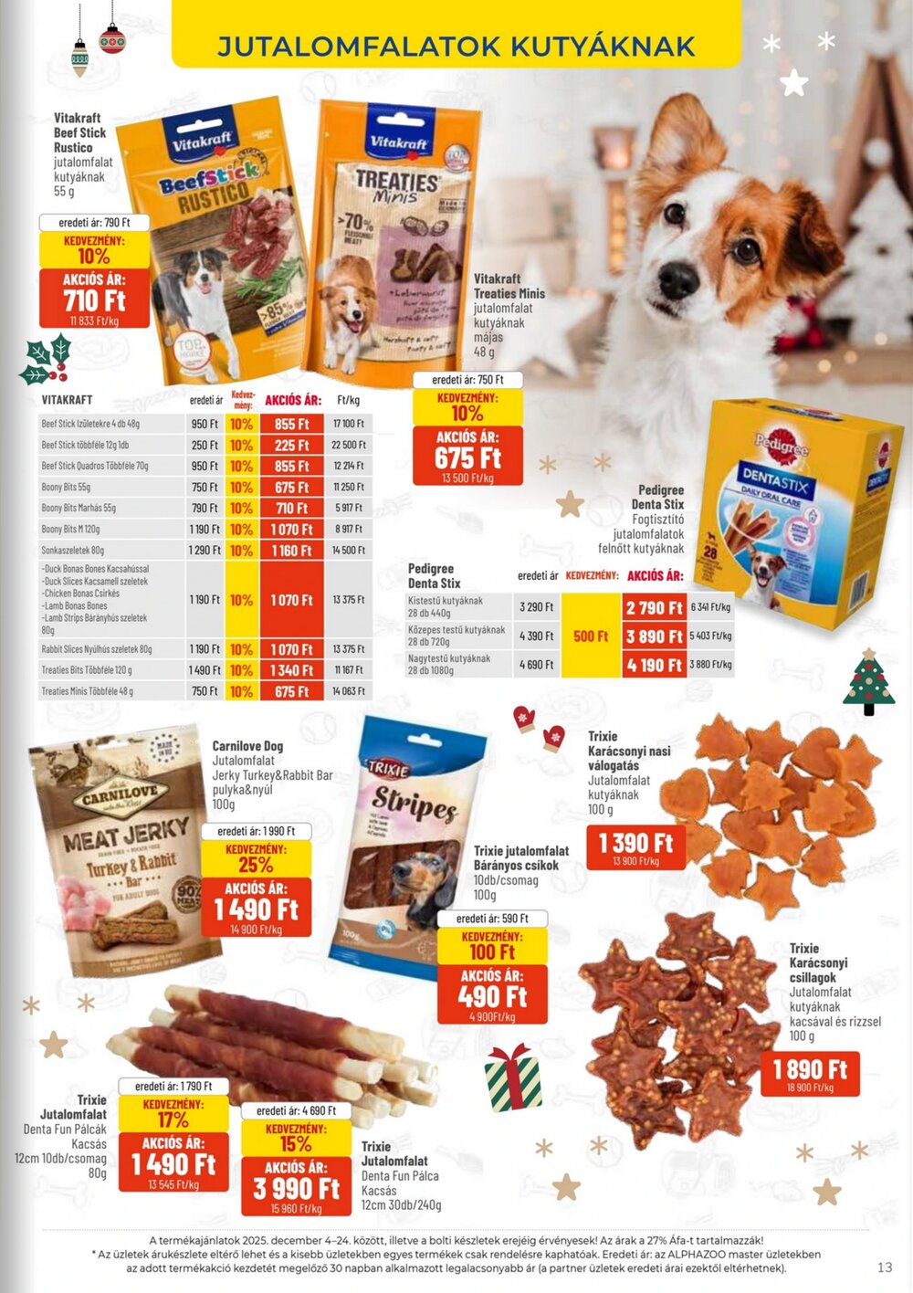 AlphaZoo akciós újság 2025.12.01-től - 13. oldal.