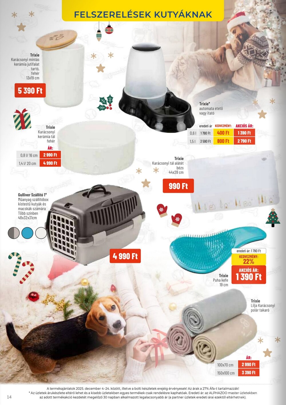 AlphaZoo akciós újság 2025.12.01-től - 14. oldal.