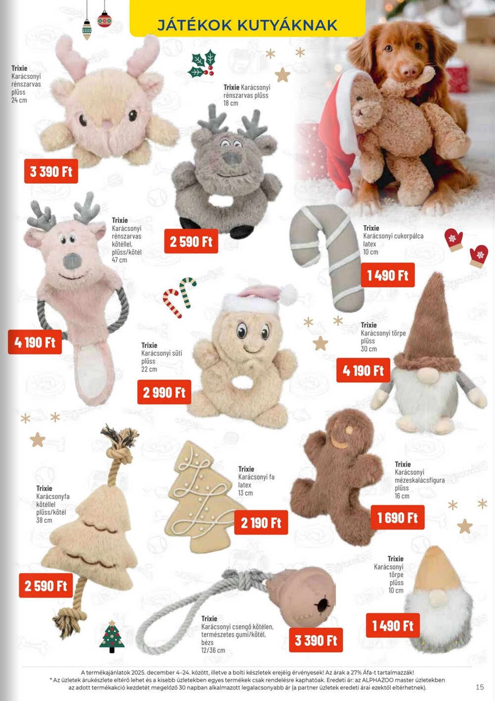 AlphaZoo akciós újság 2025.12.01-től - 15. oldal.
