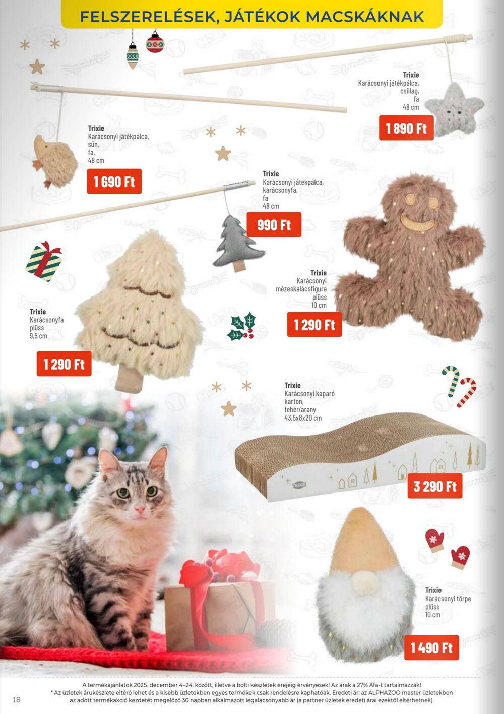 AlphaZoo akciós újság 2025.12.01-től - 18. oldal.