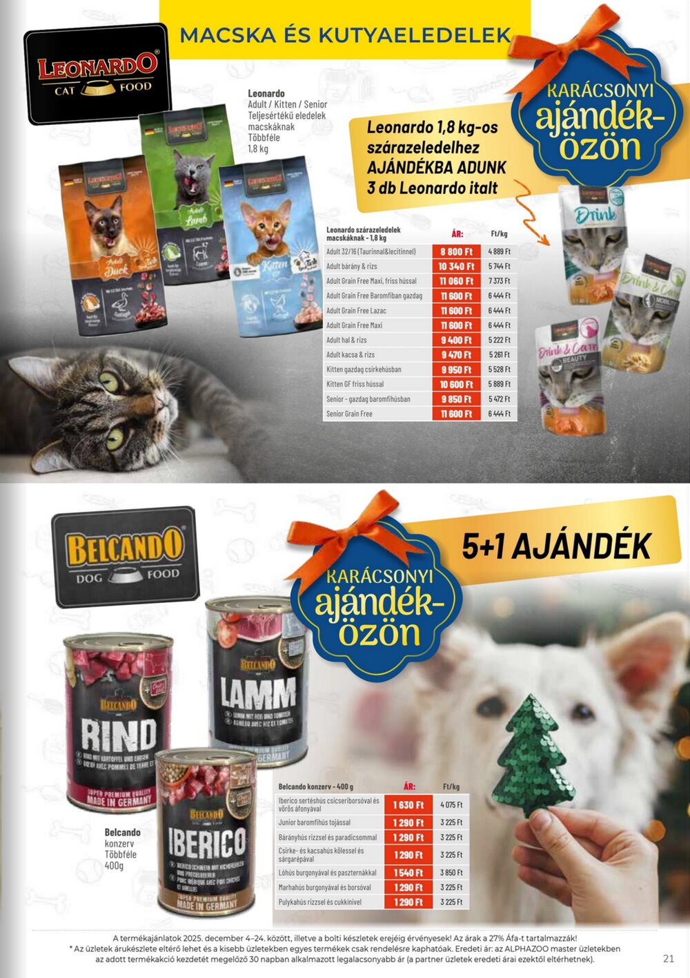 AlphaZoo akciós újság 2025.12.01-től - 21. oldal.
