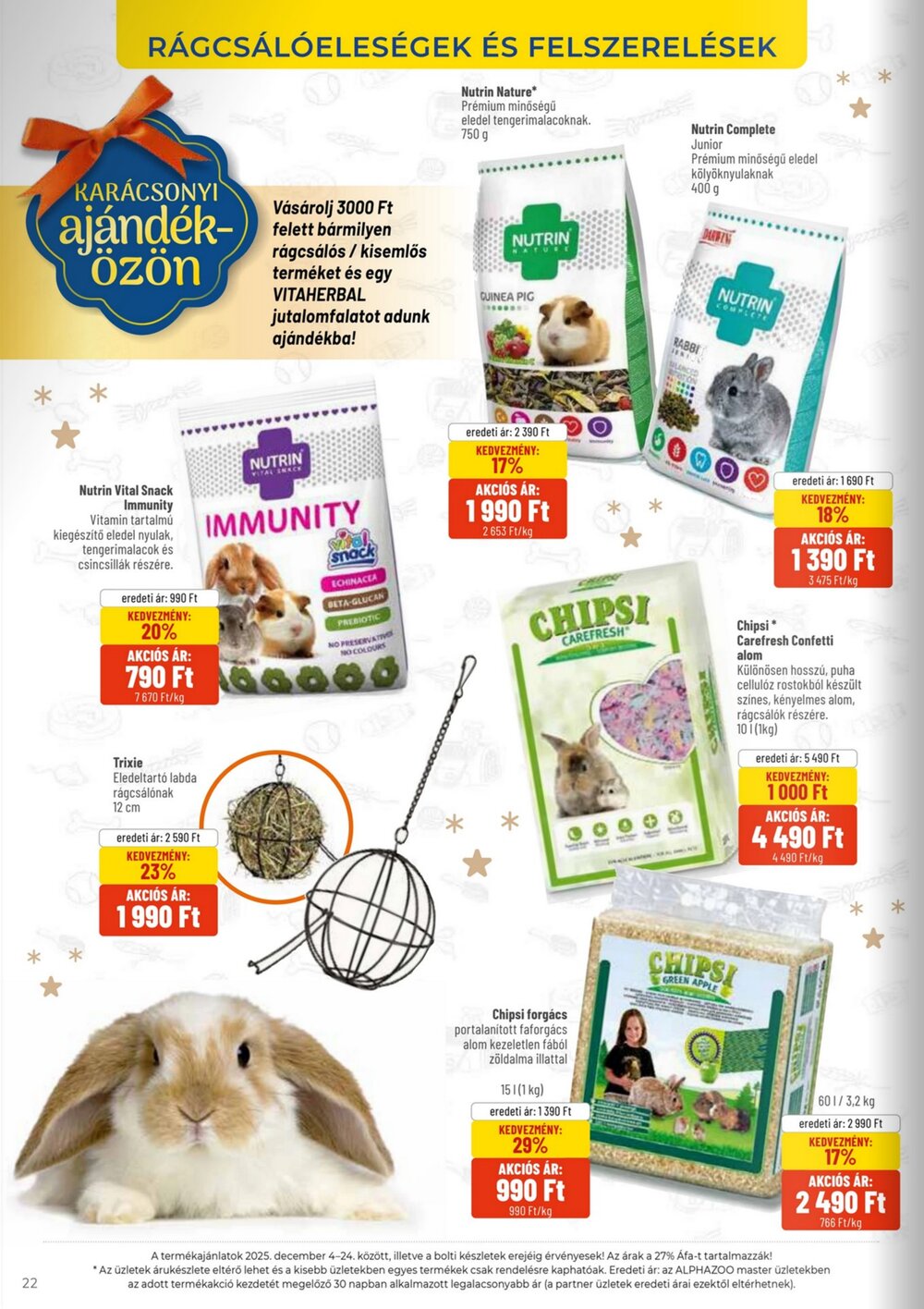 AlphaZoo akciós újság 2025.12.01-től - 22. oldal.