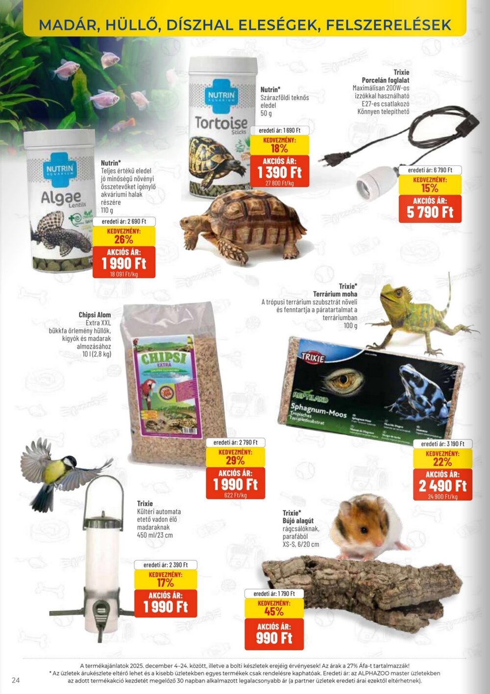 AlphaZoo akciós újság 2025.12.01-től - 24. oldal.
