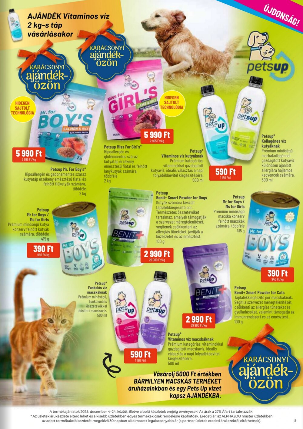 AlphaZoo akciós újság 2025.12.01-től - 3. oldal.