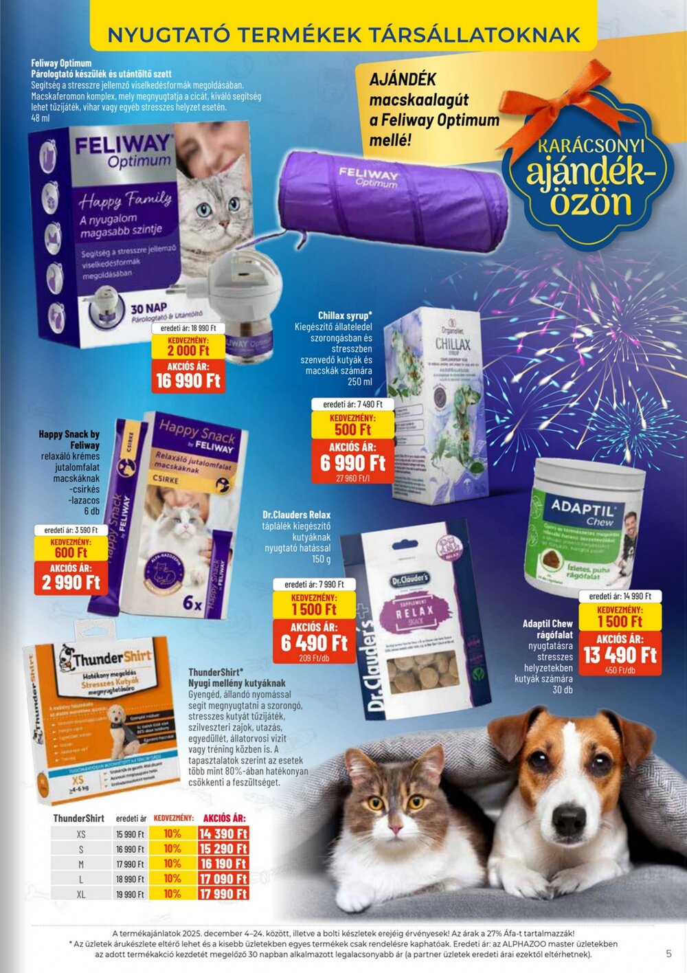 AlphaZoo akciós újság 2025.12.01-től - 5. oldal.