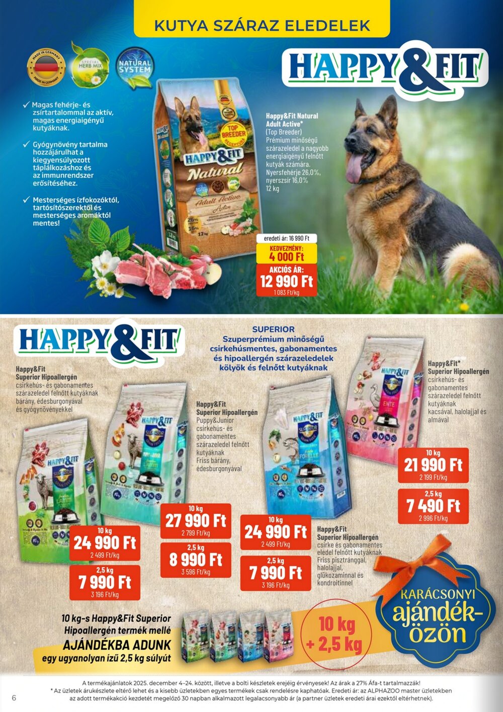 AlphaZoo akciós újság 2025.12.01-től - 6. oldal.