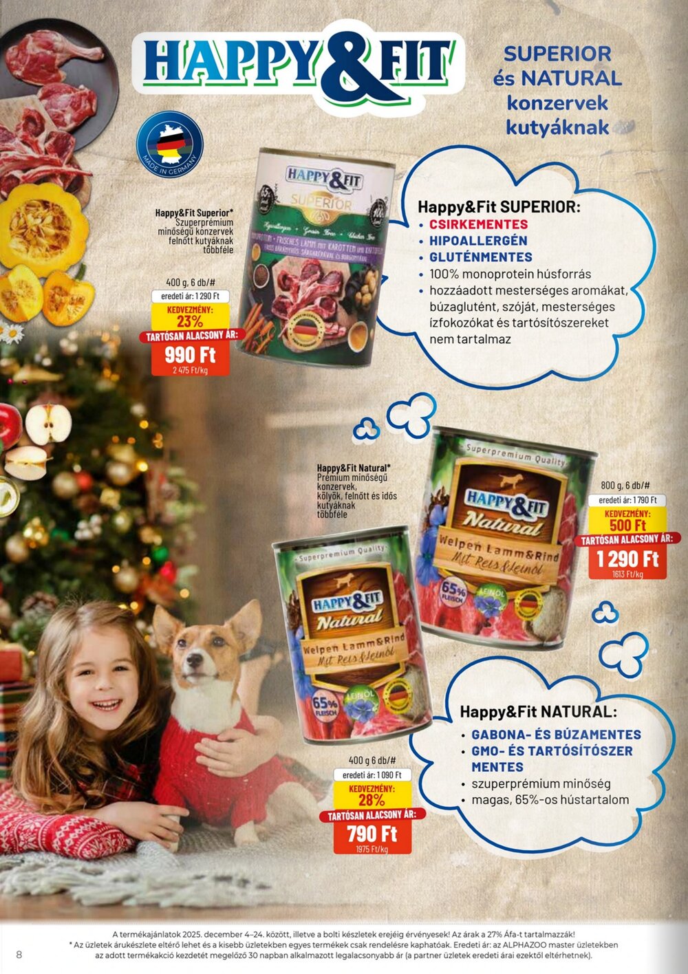 AlphaZoo akciós újság 2025.12.01-től - 8. oldal.