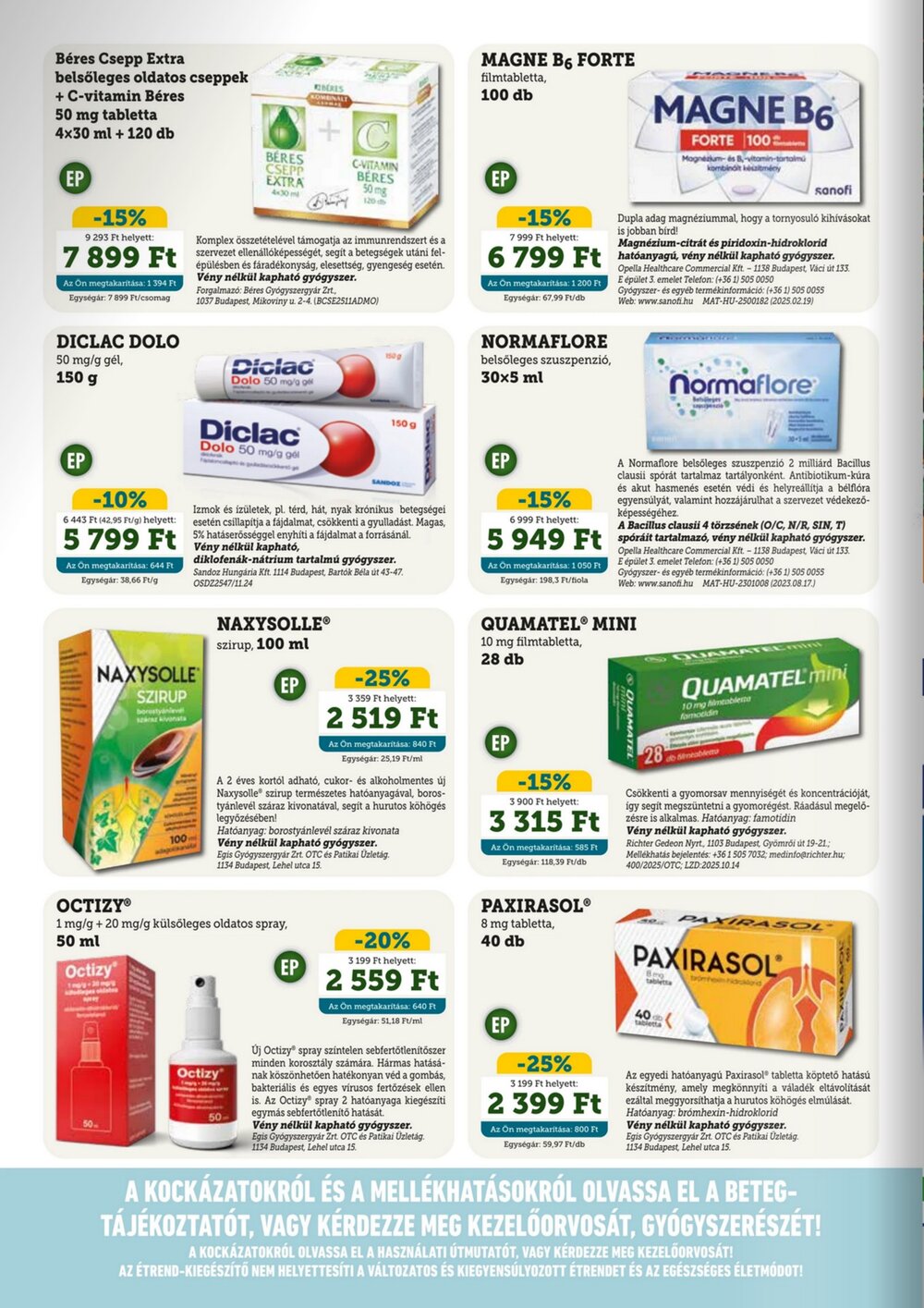 Mosoly Patikák akciós újság 2025.12.01-től - 2. oldal.