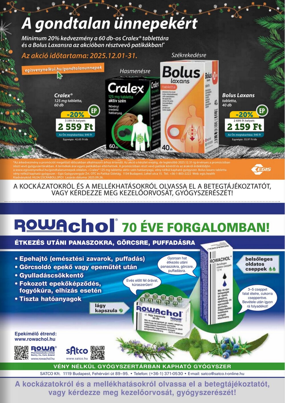 Mosoly Patikák akciós újság 2025.12.01-től - 3. oldal.