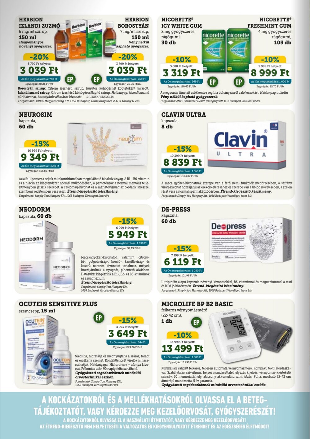 Mosoly Patikák akciós újság 2025.12.01-től - 6. oldal.