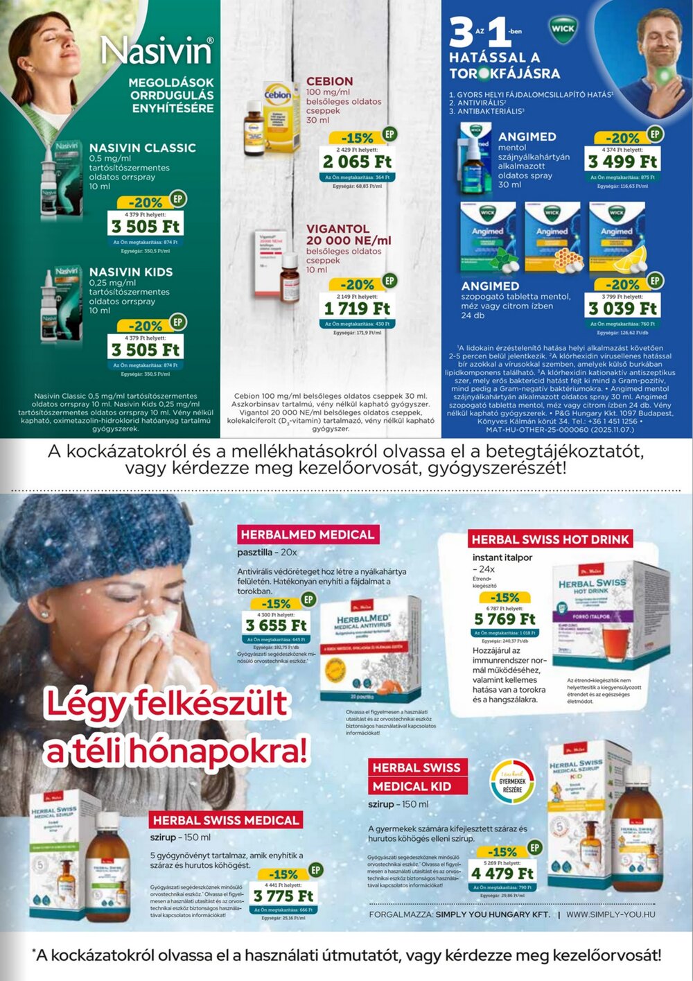 Mosoly Patikák akciós újság 2025.12.01-től - 7. oldal.