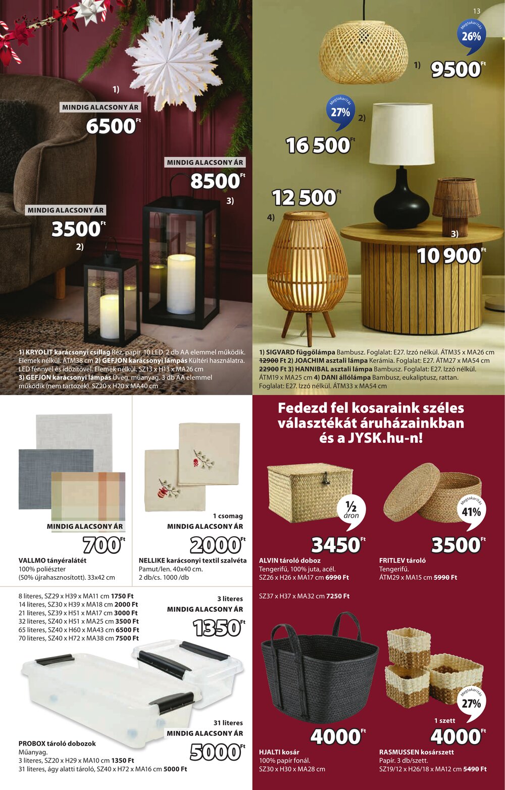 JYSK akciós újság 2025.12.01-től - 14. oldal.