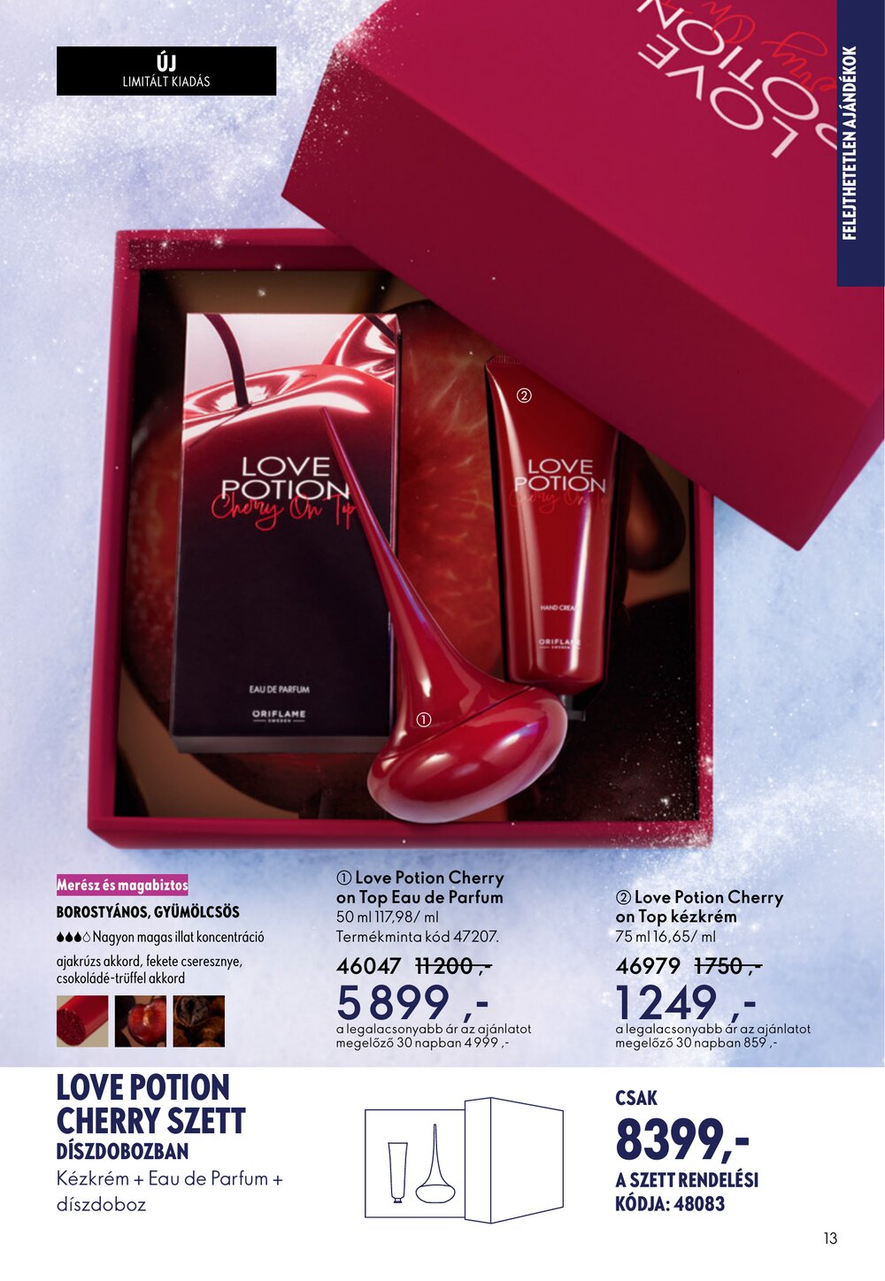 Oriflame akciós újság 2025.12.03-tól - 13. oldal.