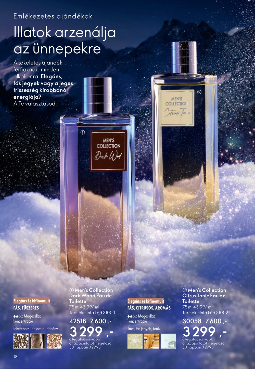 Oriflame akciós újság 2025.12.03-tól - 18. oldal.