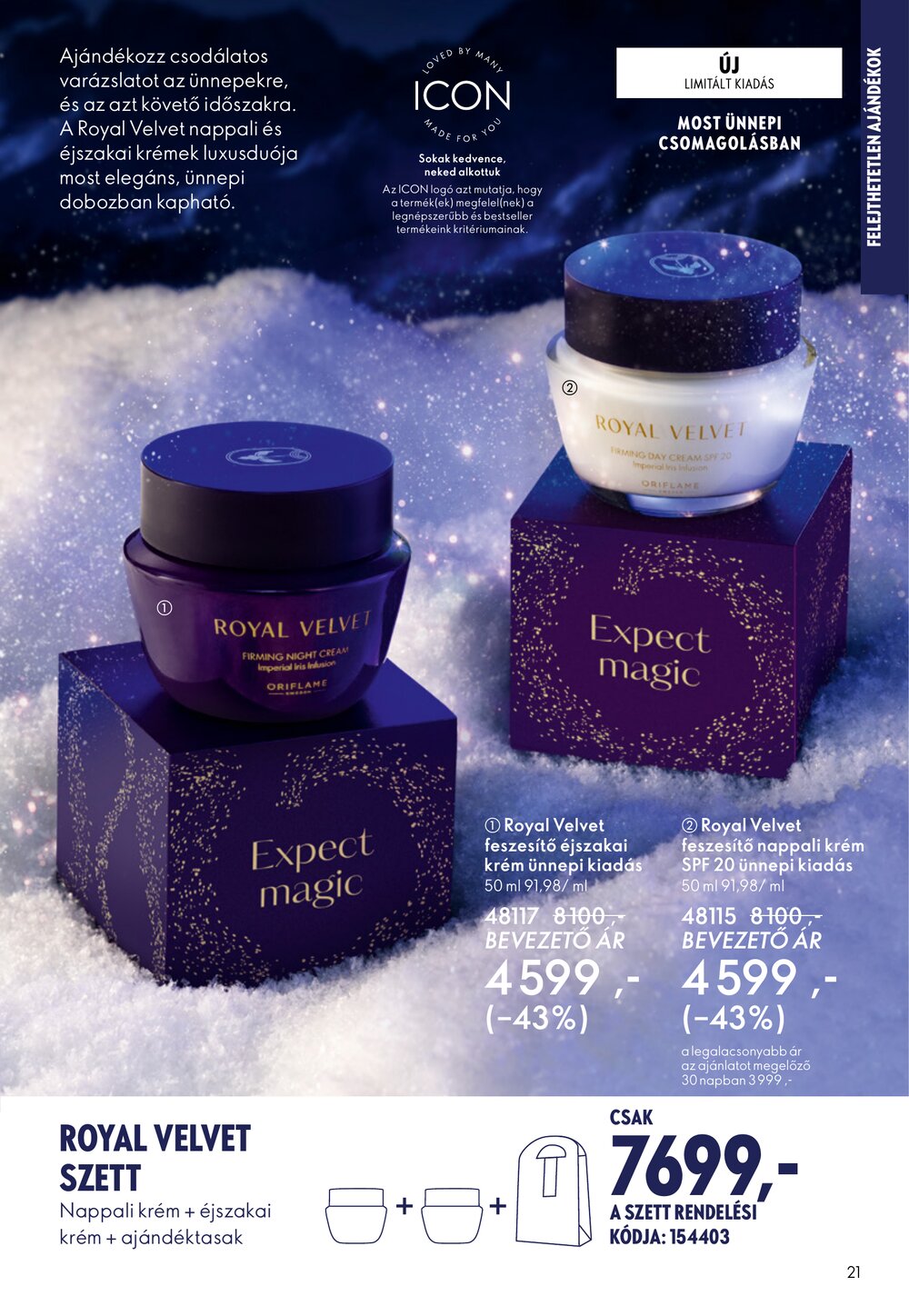 Oriflame akciós újság 2025.12.03-tól - 21. oldal.