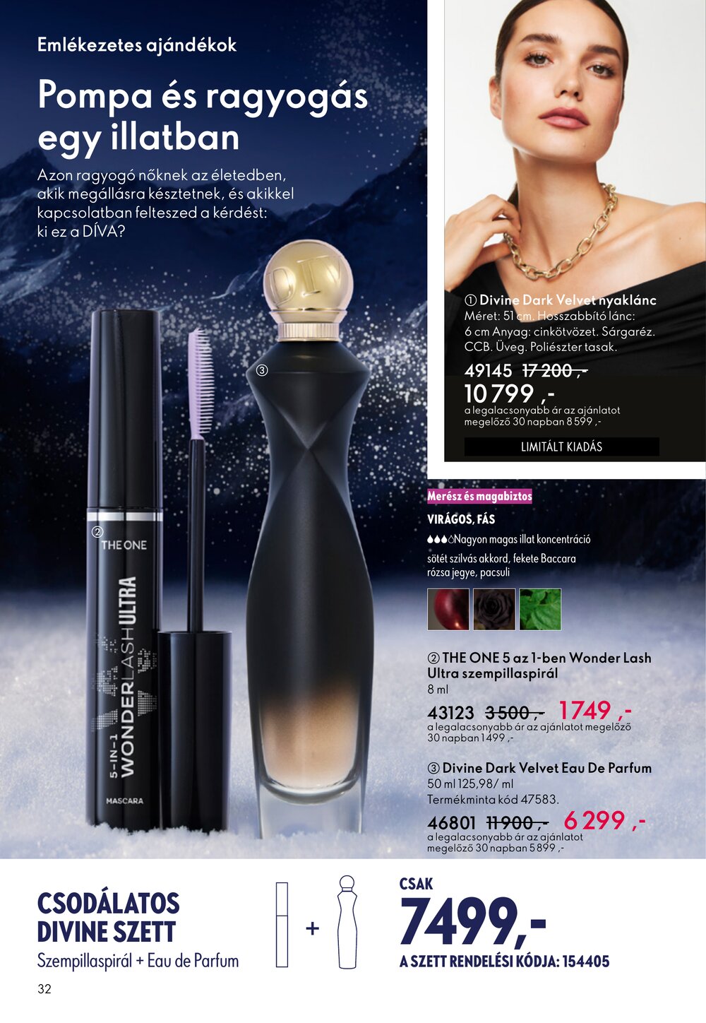 Oriflame akciós újság 2025.12.03-tól - 32. oldal.