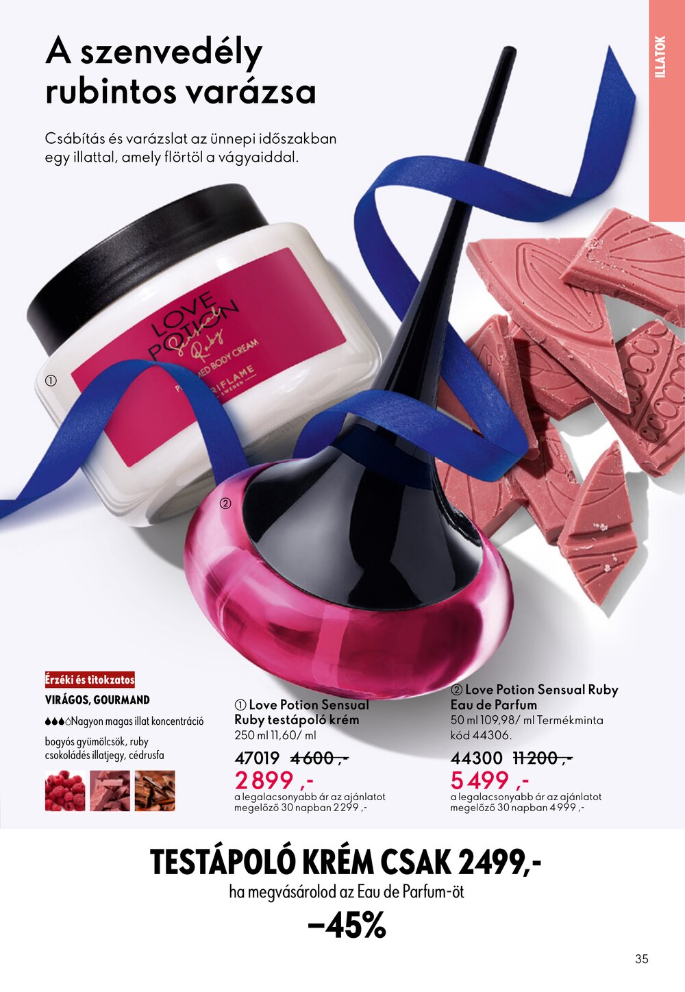 Oriflame akciós újság 2025.12.03-tól - 35. oldal.