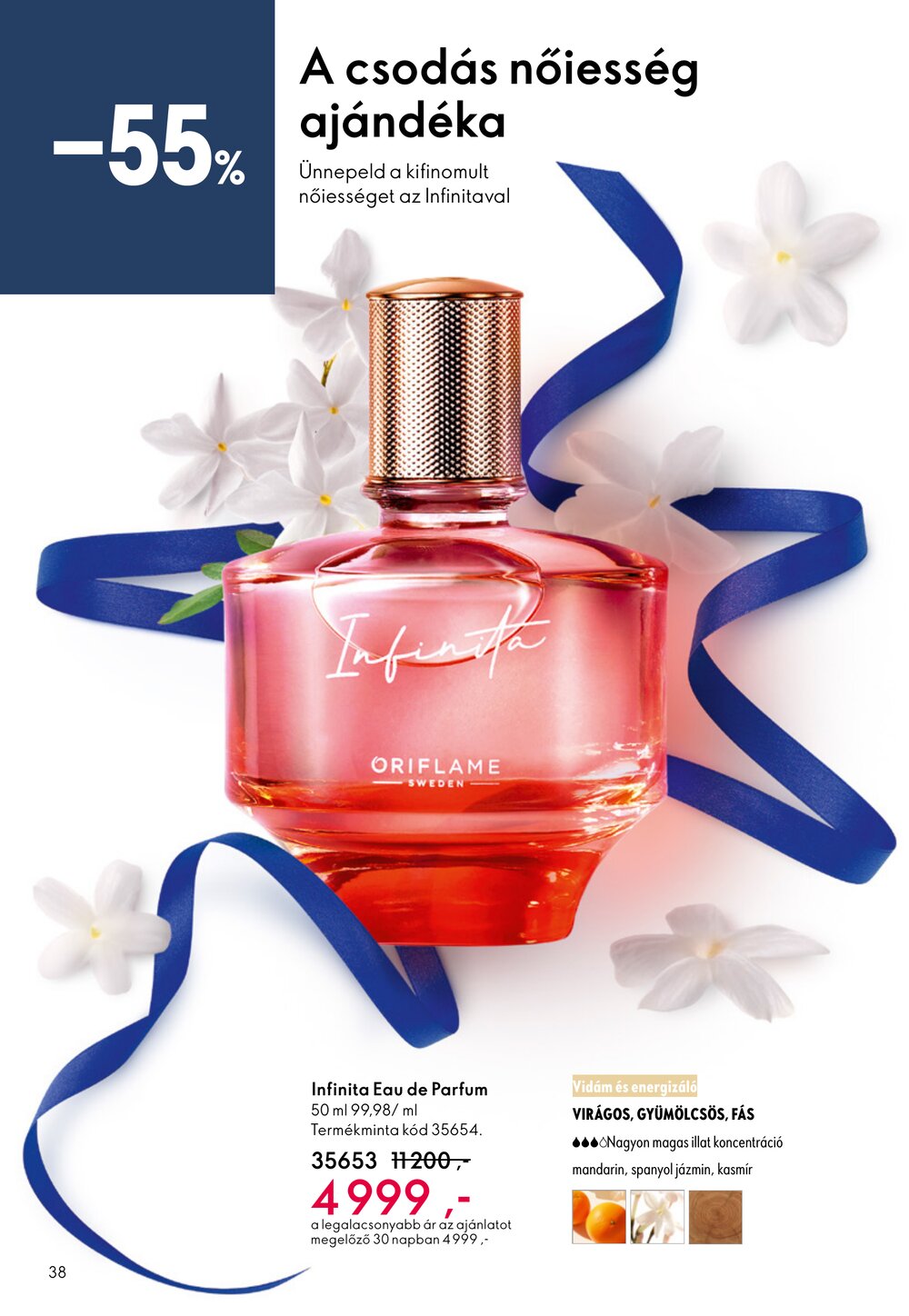 Oriflame akciós újság 2025.12.03-tól - 38. oldal.