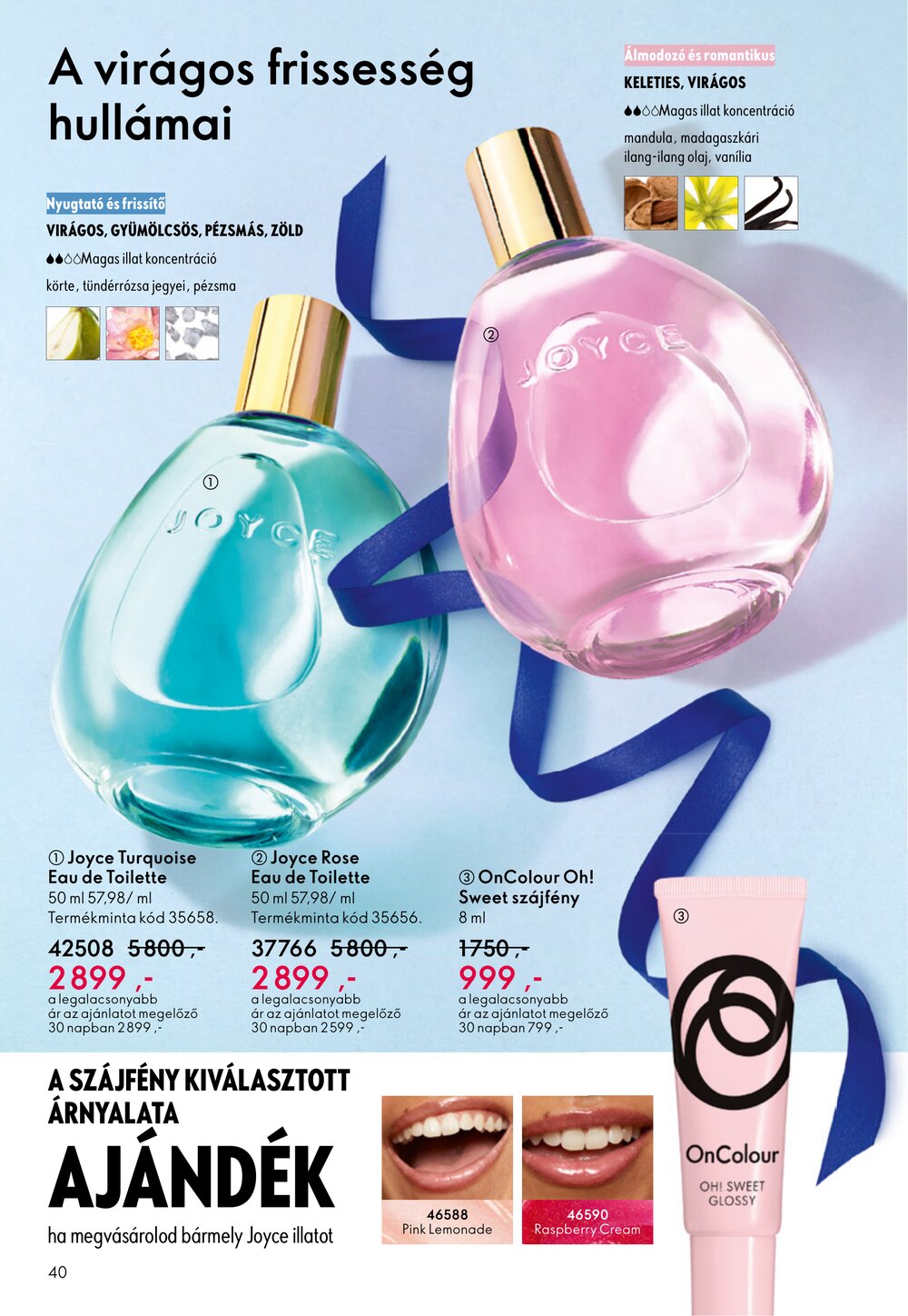 Oriflame akciós újság 2025.12.03-tól - 40. oldal.
