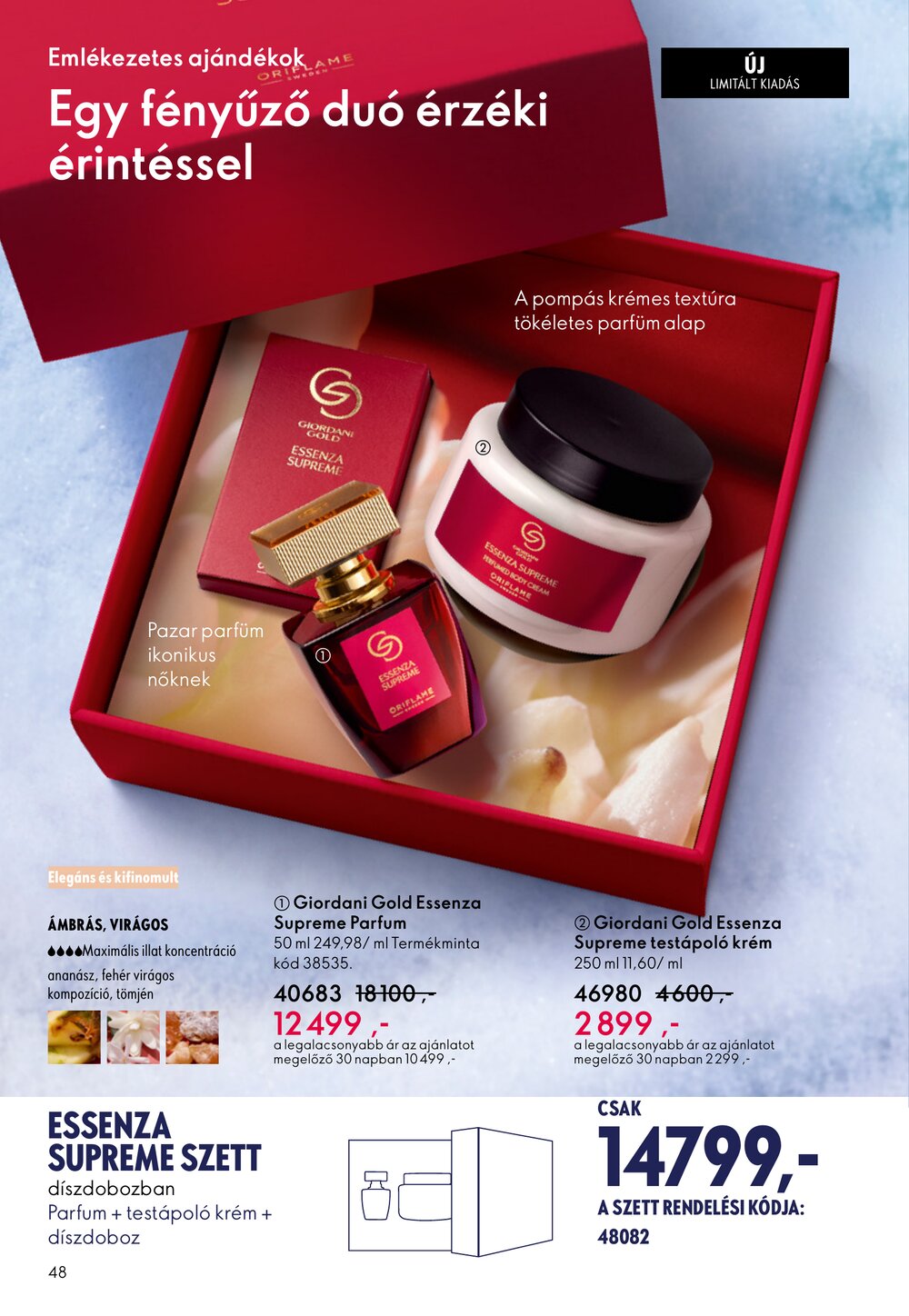 Oriflame akciós újság 2025.12.03-tól - 48. oldal.