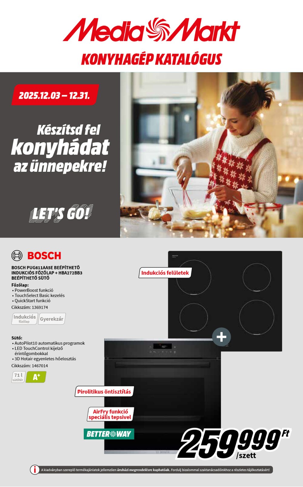 Media Markt akciós újság 2025.12.03-tól - 1. oldal.